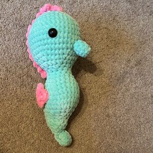 Knitted Seahorse